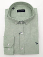 tom penn Tom Penn Slim fit Button Down Apple Shirt Apple front view