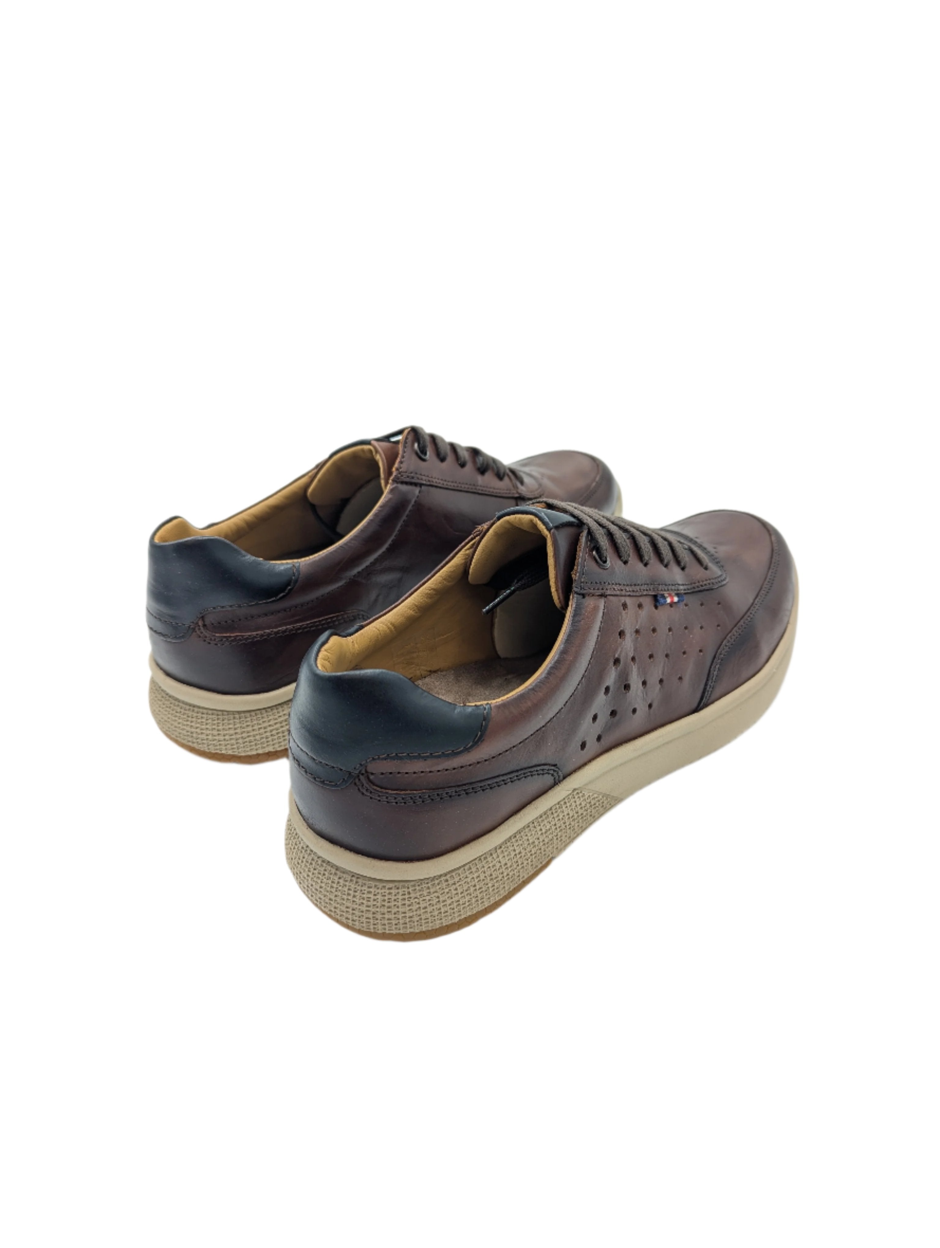 Dubarry Bragg Lace Up Brown Shoe Brown side view