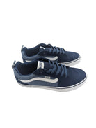 VANS Filmore Dress Blue Trainer Dress Blue back view