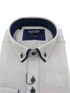 ADVISE Advise Grey Double Collar Shirt GREY detail view