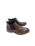 Park & 1st Sunnyside Walnut Chelsea Boot Walnut model front view