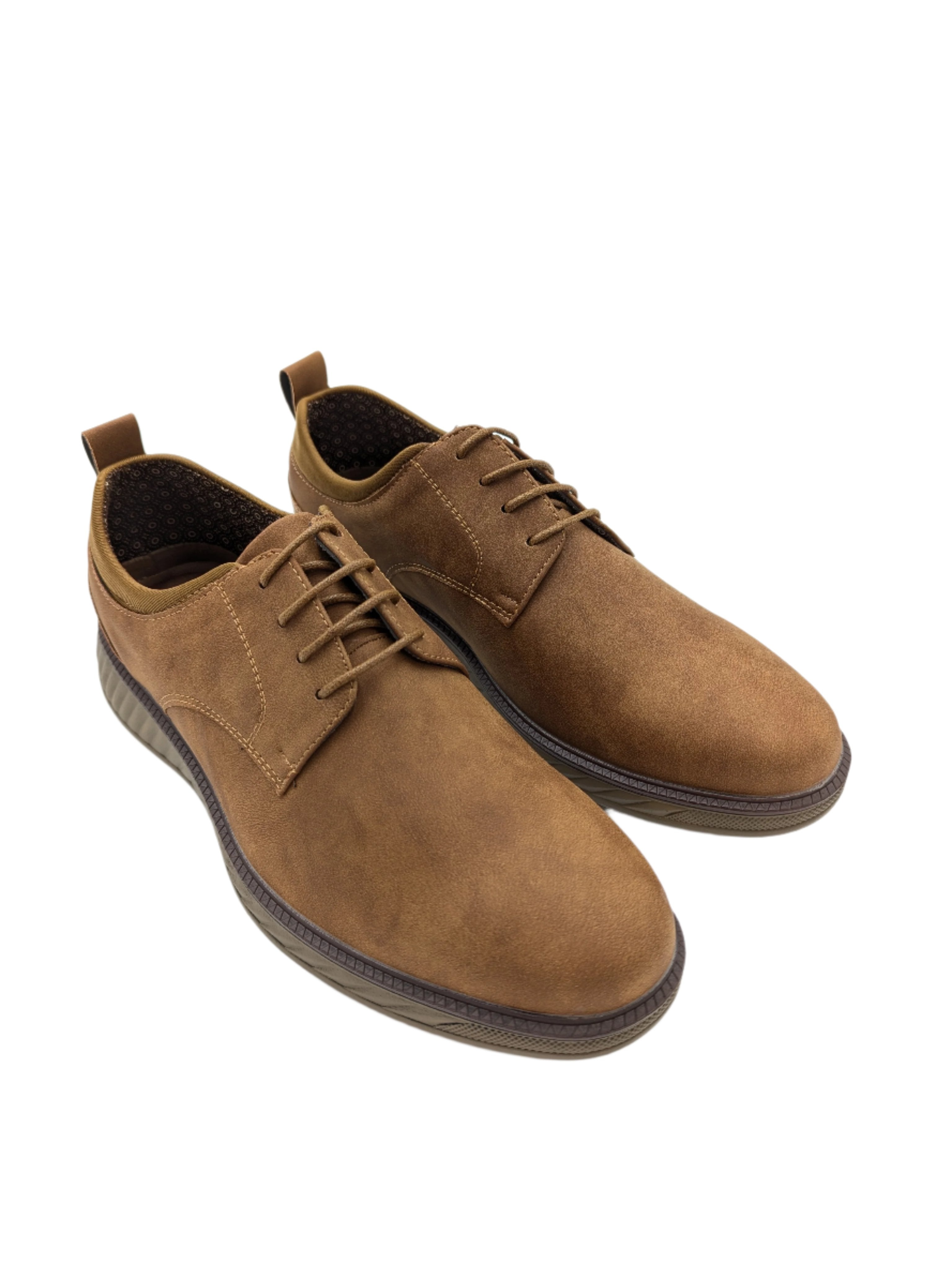 Verve Mens Lace Camel Shoe