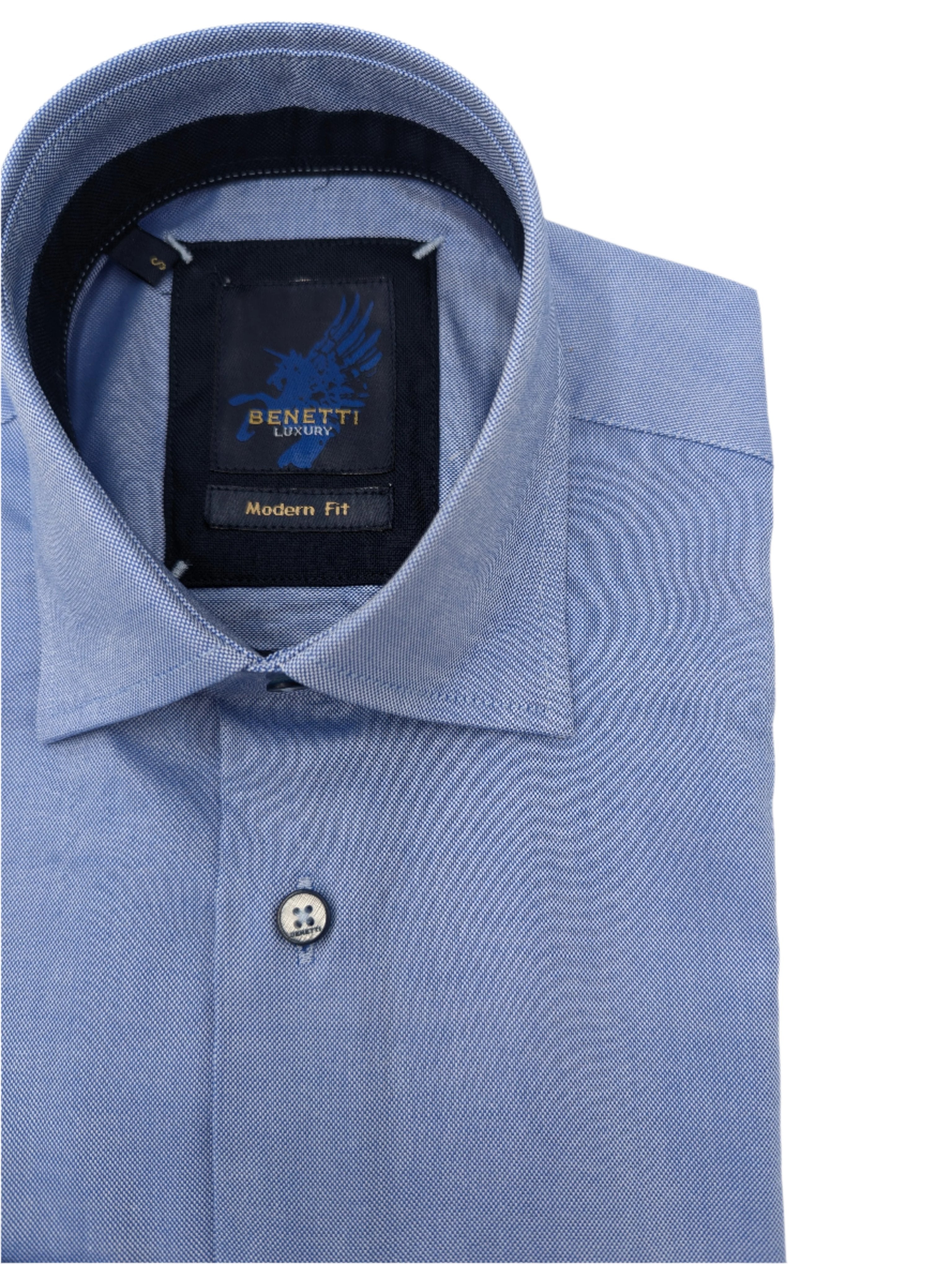 Hogan Casual Sky Shirt-Close up