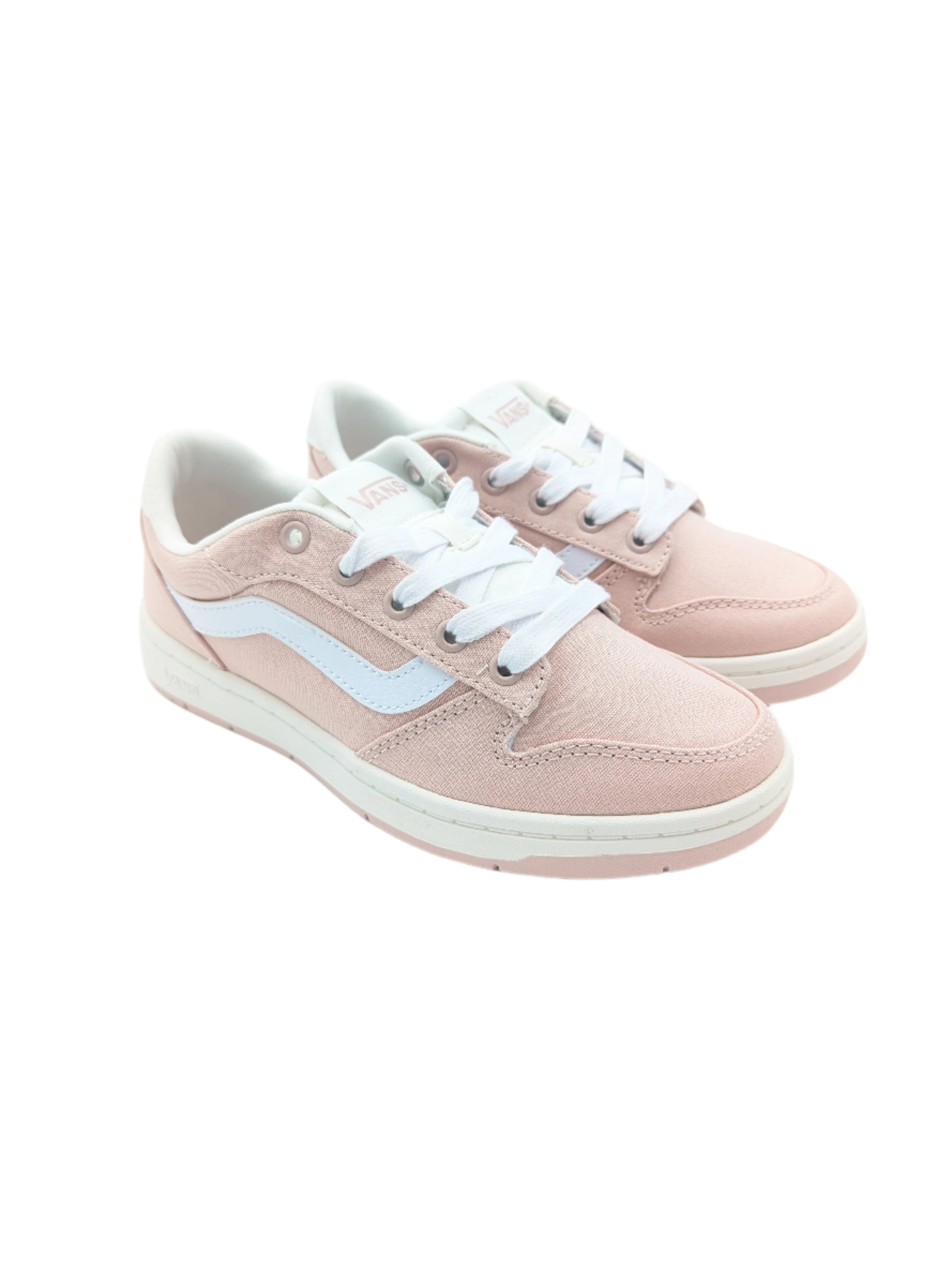 Vans Womens Ryland Canvas Sepia Rose Trainer Sepia Rose front view