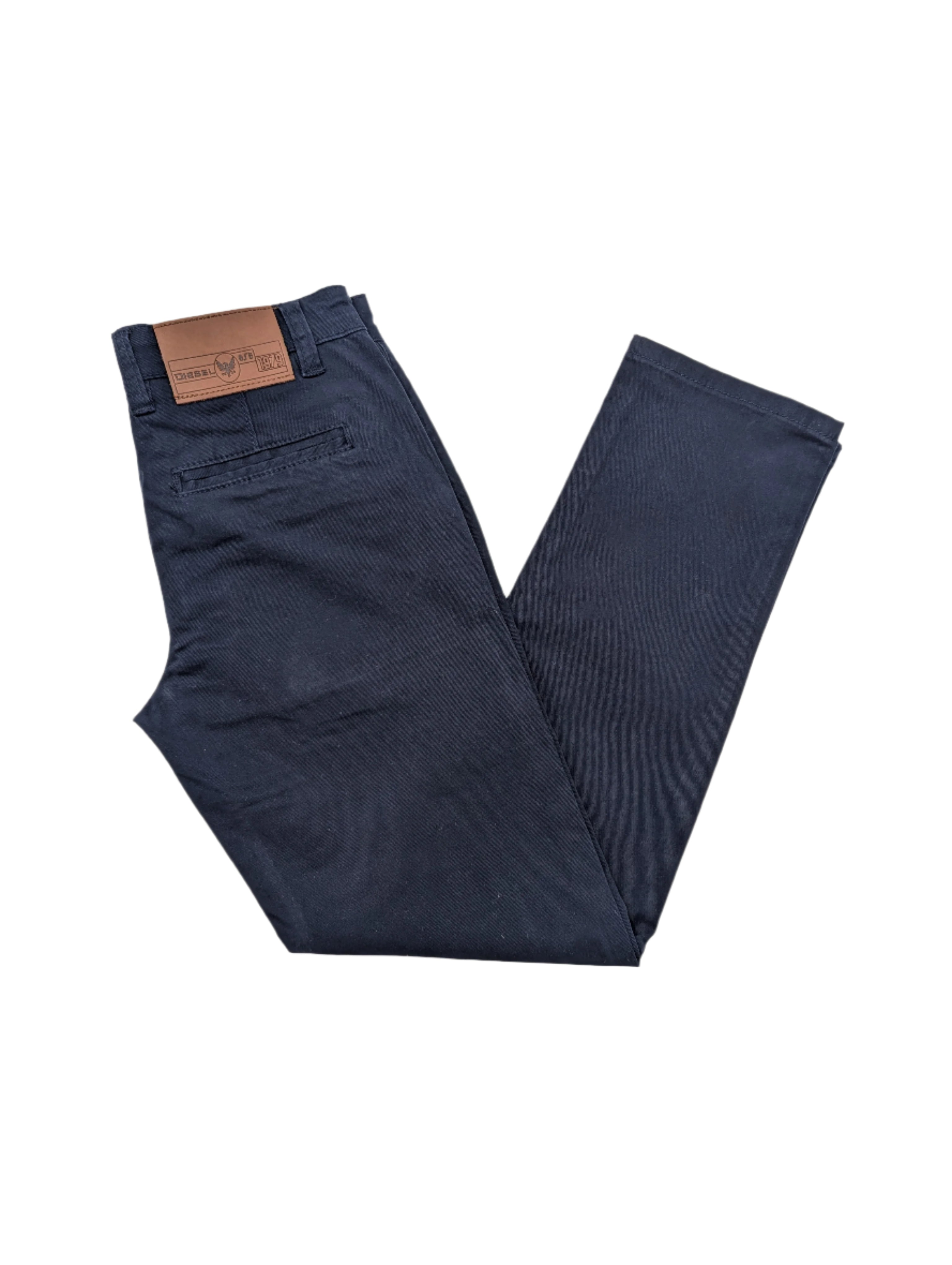 DIESEL KIDS Jeff Navy Chino Navy model front view
