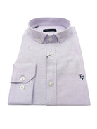 tom penn Tom Penn Long Sleeve Lilac Shirt LILAC model front view