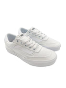 Vans Womens Brooklyn White Ladies Trainer White front view