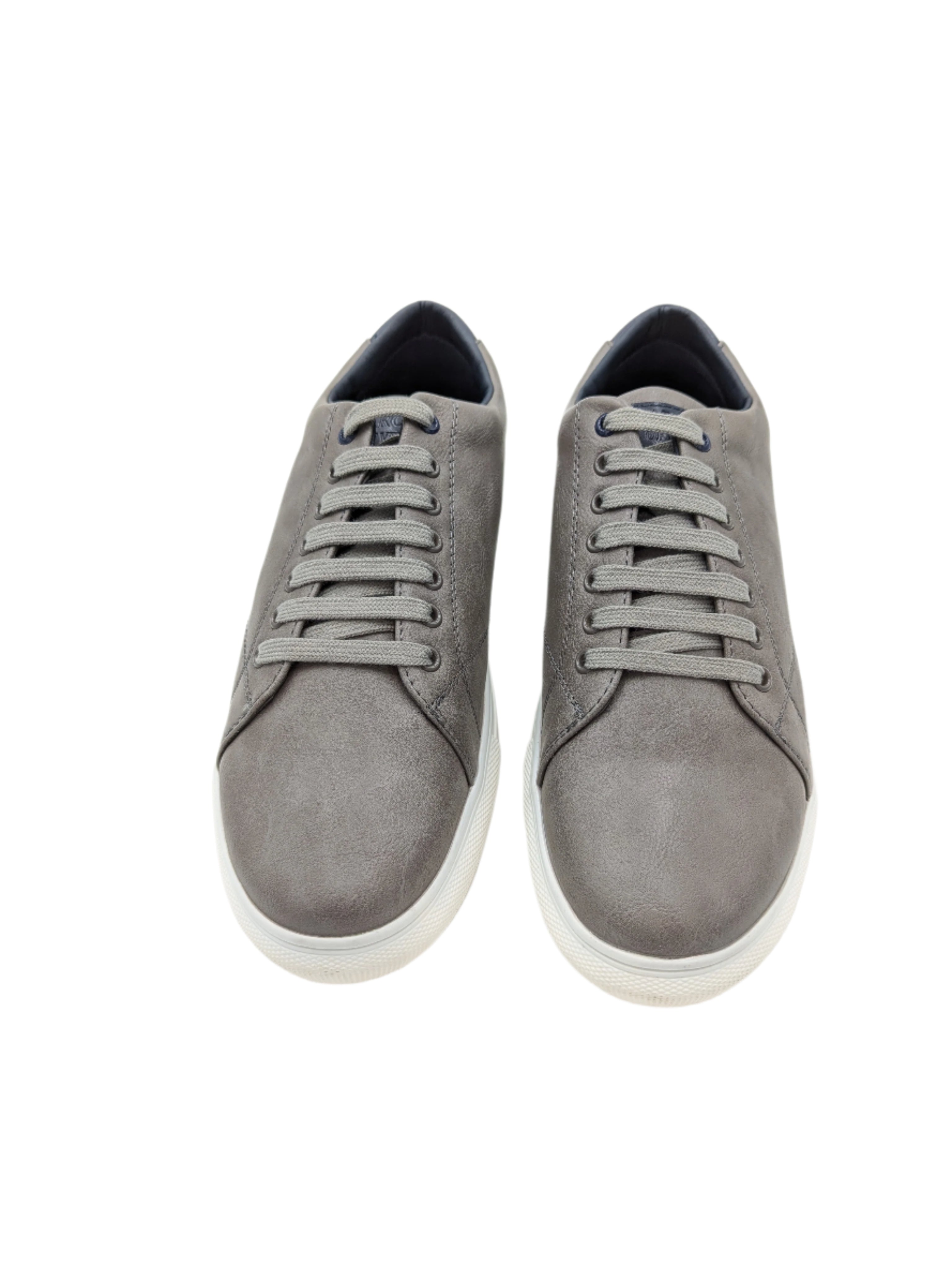 Basel Slate Grey Trainer-Front view