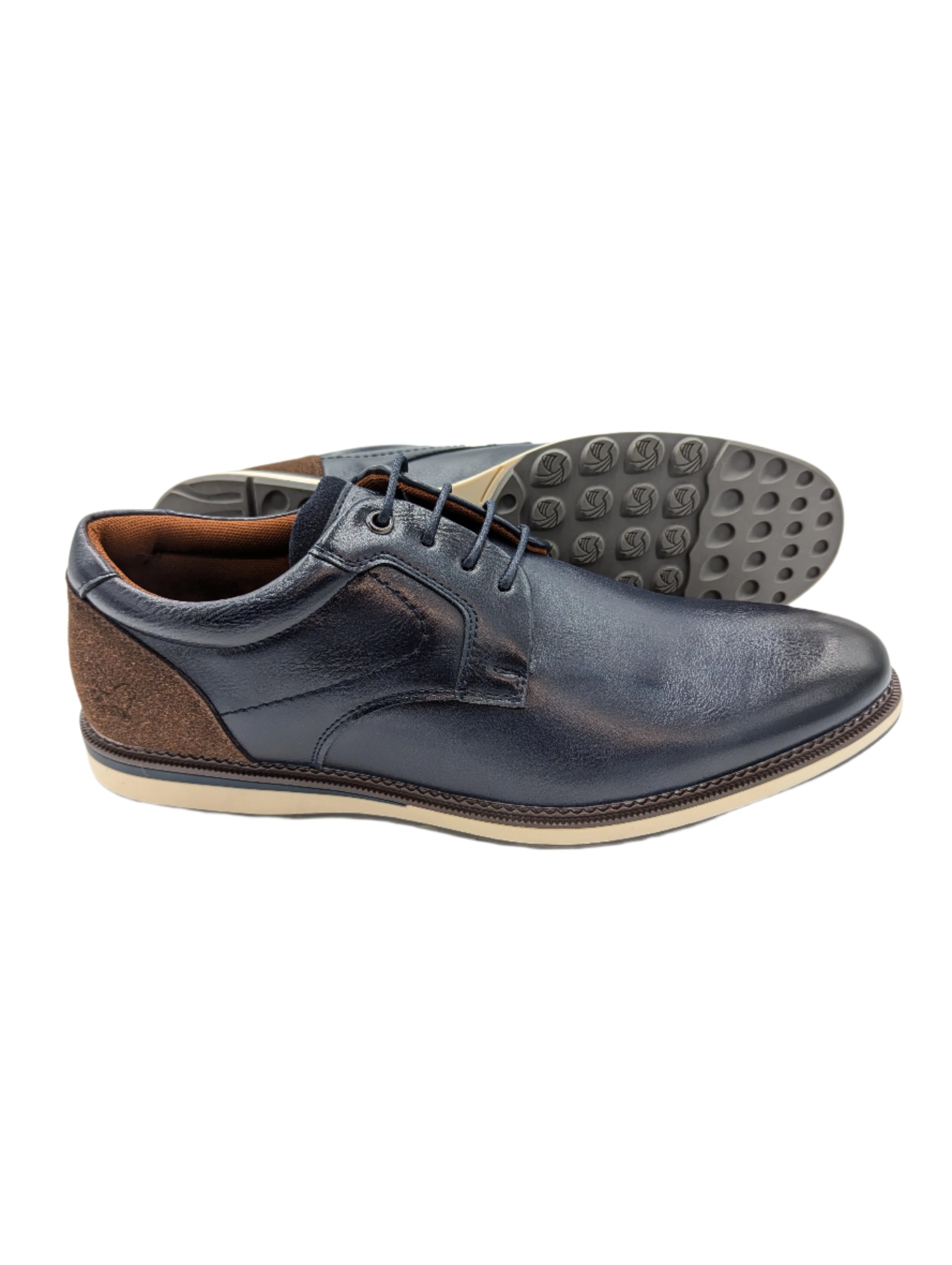 Santiago Midnight Blue Shoe-Sole view