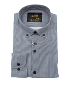 6TH SENSE Perform 22 Dark Navy / White Pattern Shirt Dark Navy / White front view