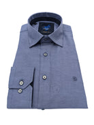 BENETTI Hogan Casual Denim Shirt Denim model front view