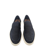 Dubarry Sand Slip On Navy Shoe Navy back view