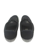 VANS Ward Deluxe Grey Knit Sneaker Grey back view