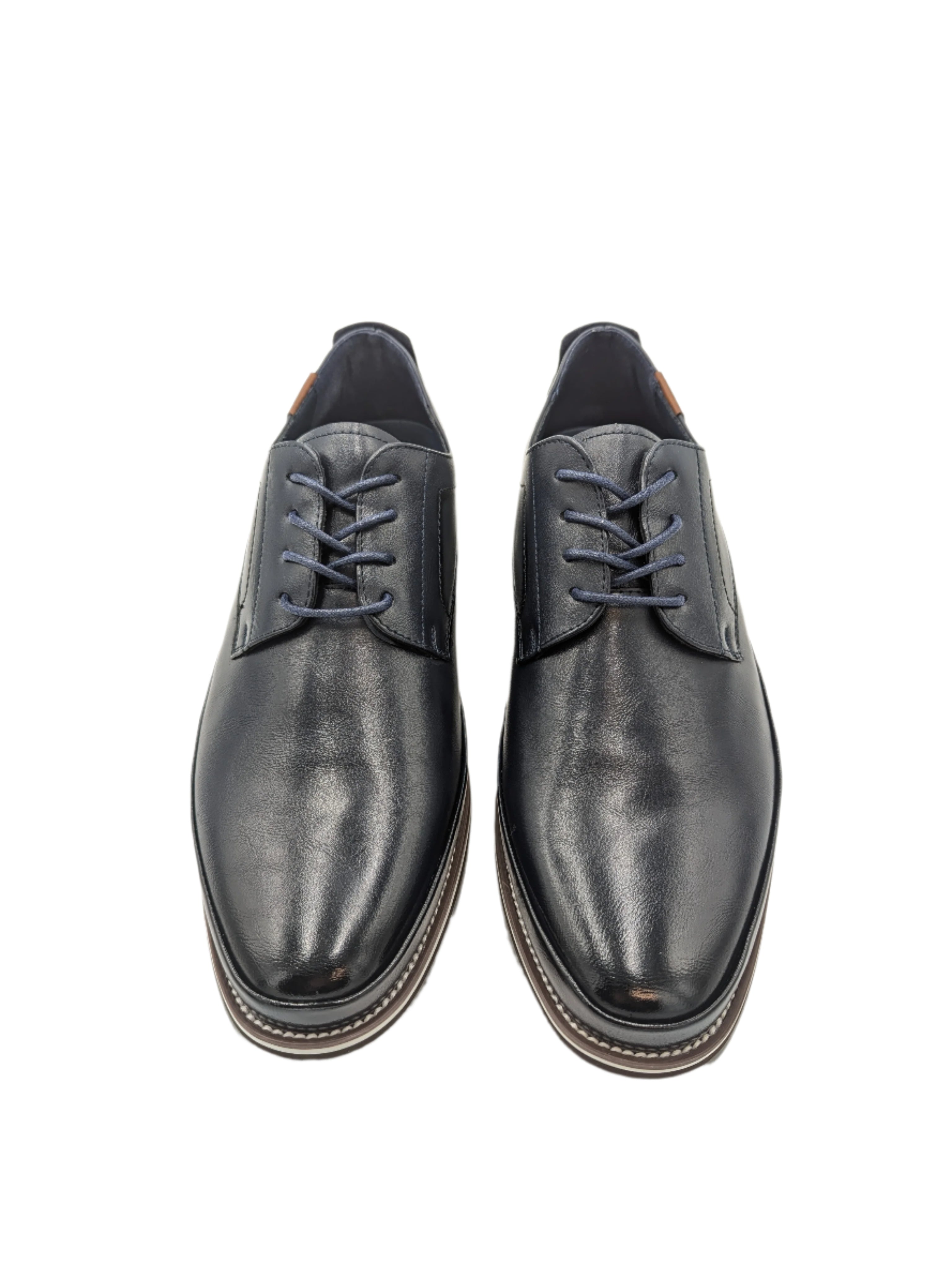 Chine Navy Shoe-Front view