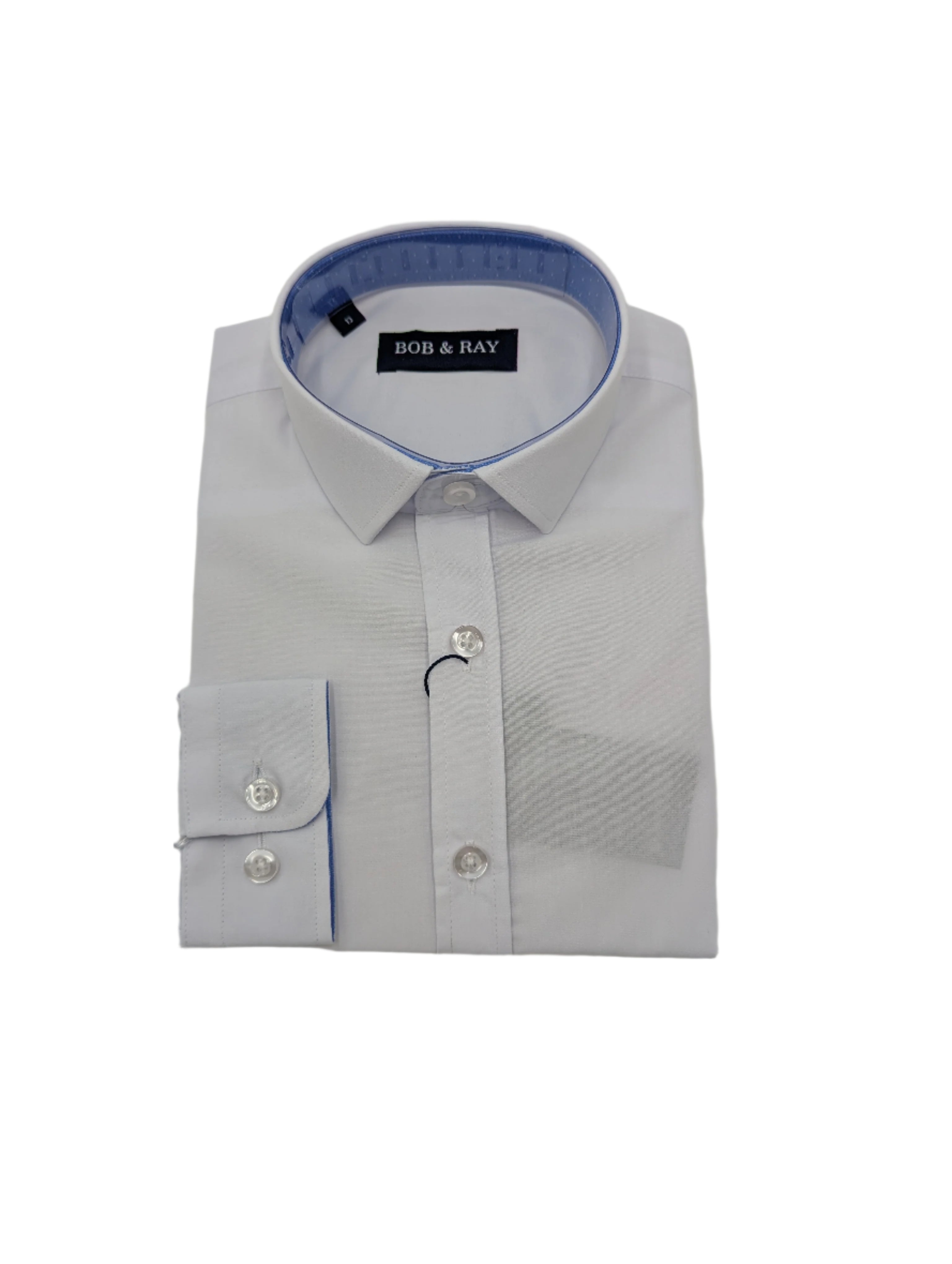 tom penn Boys White Shirt WHITE front view