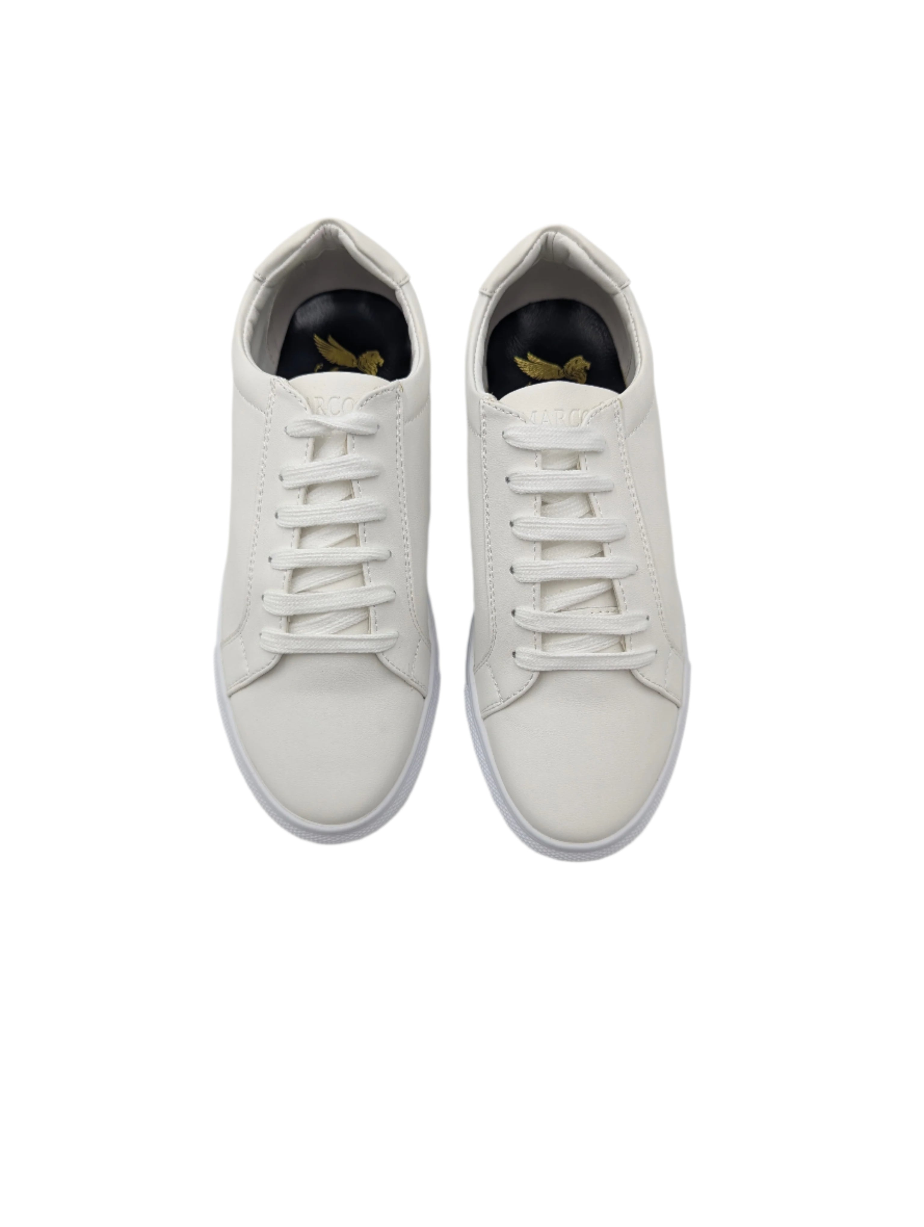 Geneva Kids White Trainer-Top down view