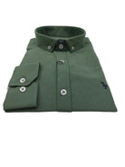 tom penn Tom Penn Green 1 Oxford Shirt Green detail view