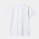 Carhartt WIP Short Sleeve American Script T-Shirt White side view