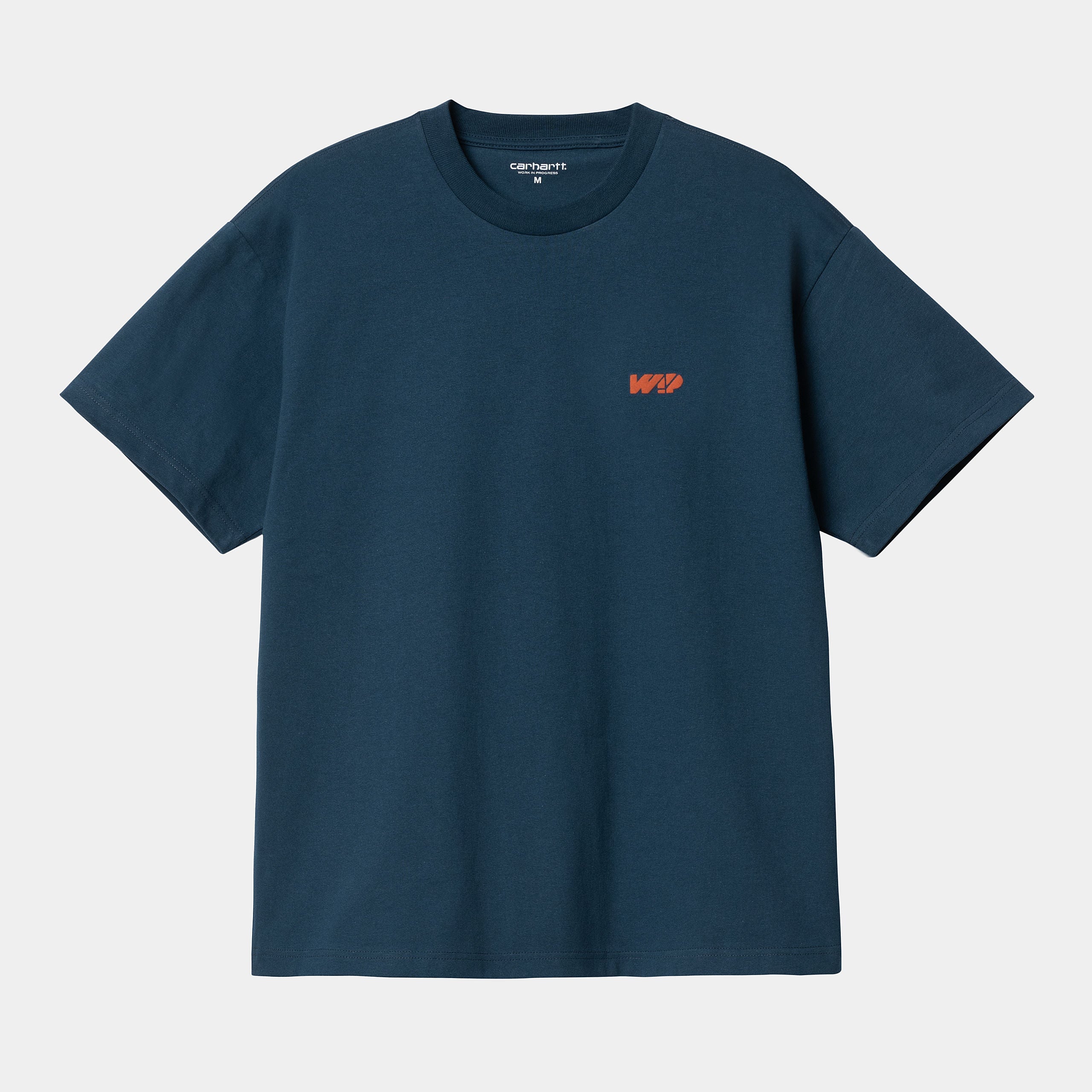 Men's Short Sleeve Assemble T-Shirt-Squid / Brick-Front View
