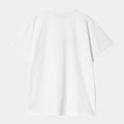 Carhartt WIP Short Sleeve Bumper T-Shirt-White / Black White / Black model front view