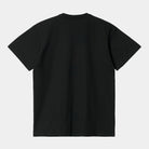 Carhartt WIP Short Sleeve Chase T-Shirt-Black / Gold Black / Gold side view
