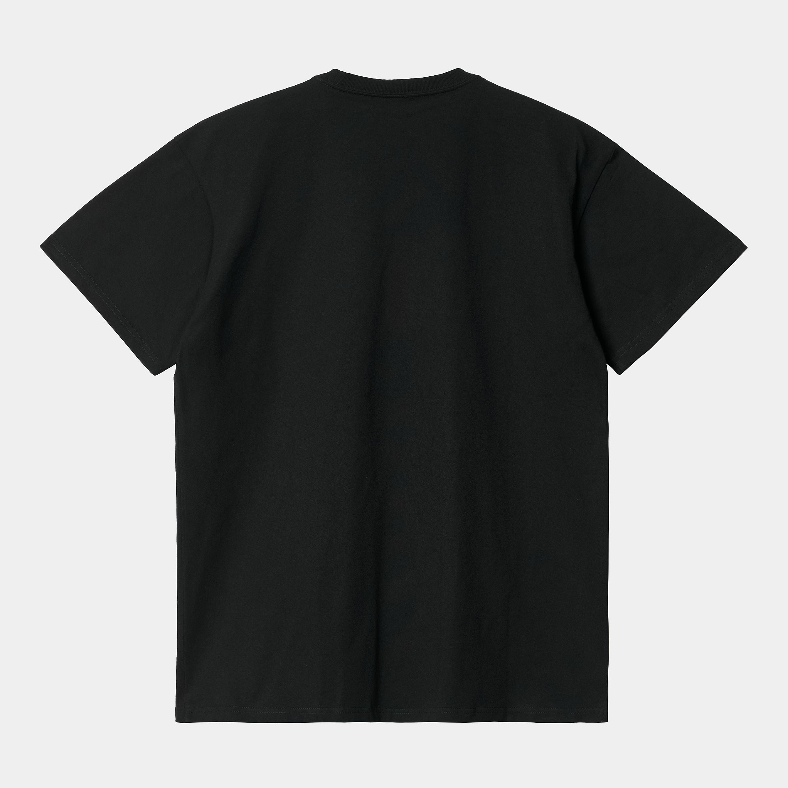 Carhartt WIP Short Sleeve Chase T-Shirt-Black / Gold Black / Gold side view