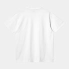 Carhartt WIP Short Sleeve Chase T-Shirt-White / Gold White / Gold side view