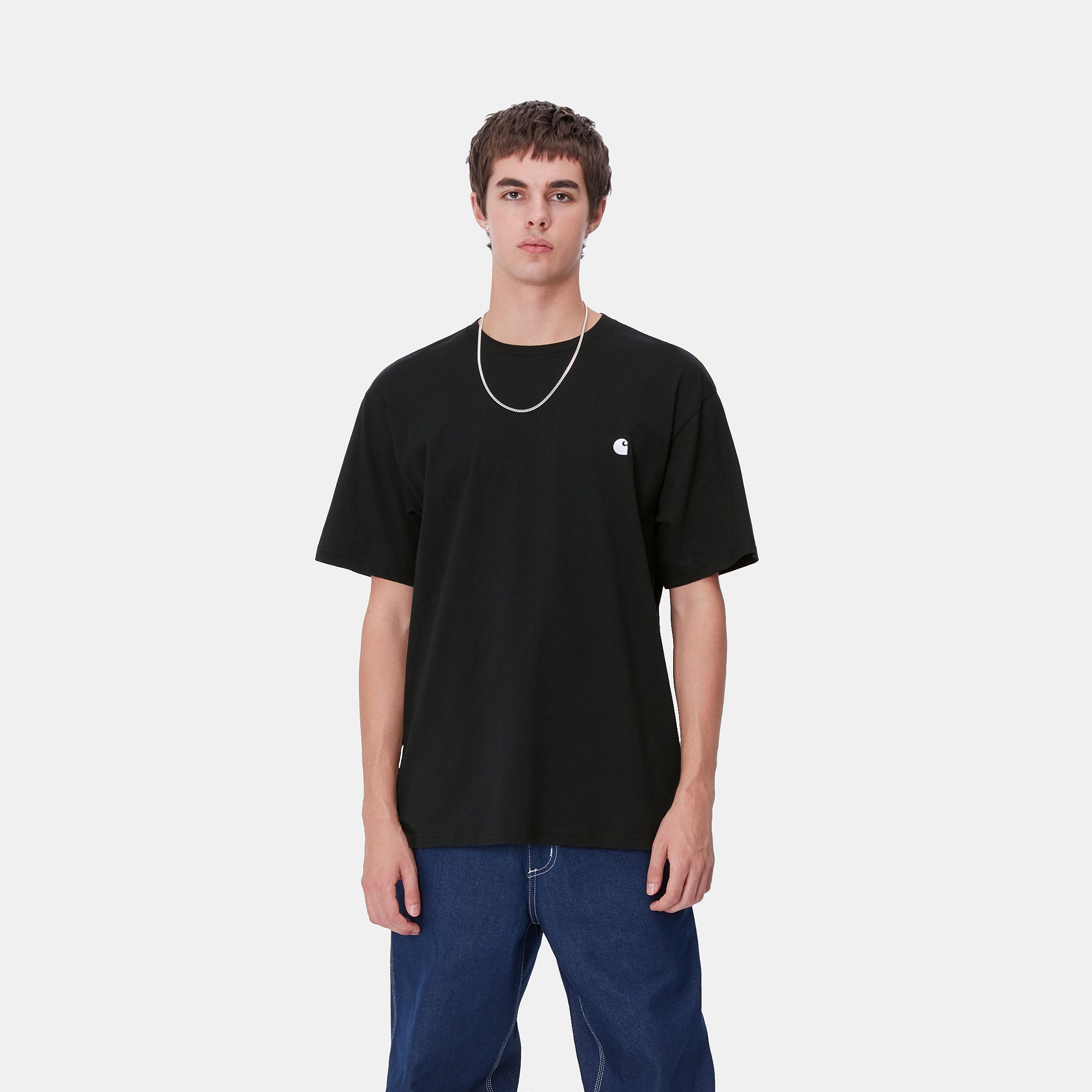 Madison T-Shirt-Black / White