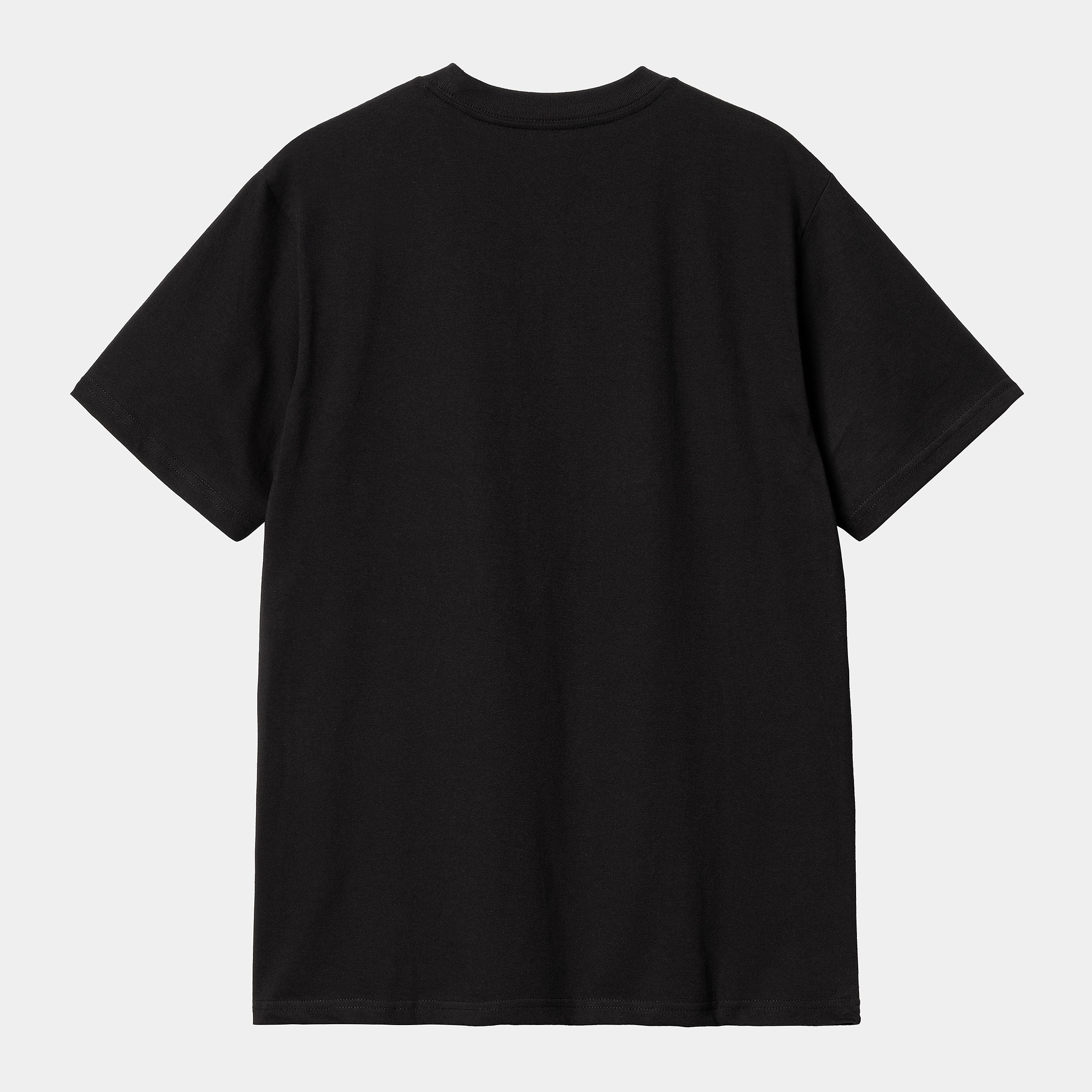 Men's Short Sleeve Mystery Machine T-Shirt-Black-Back View