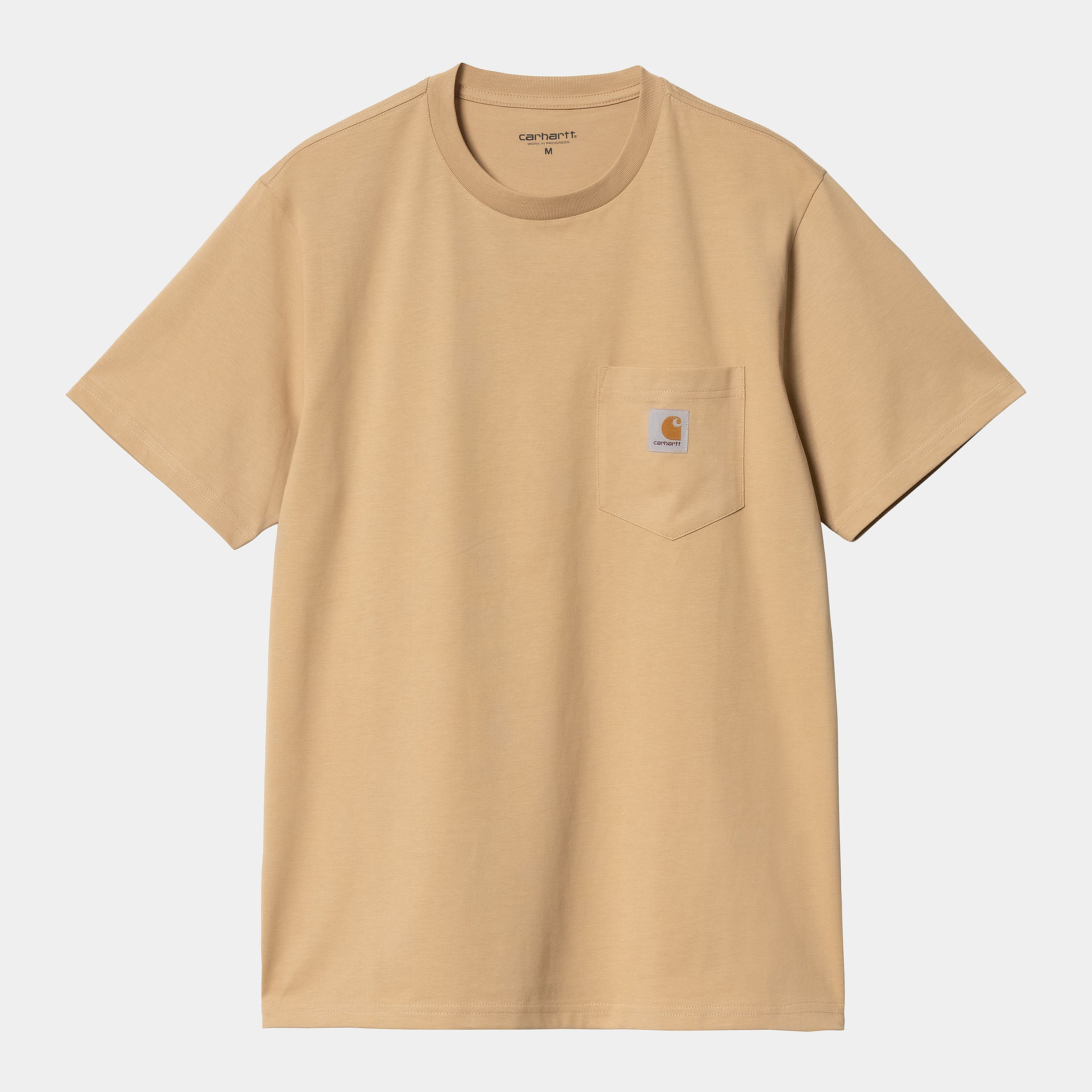 Men's Short Sleeve Pocket T-Shirt-Dusty H Brown-Front View