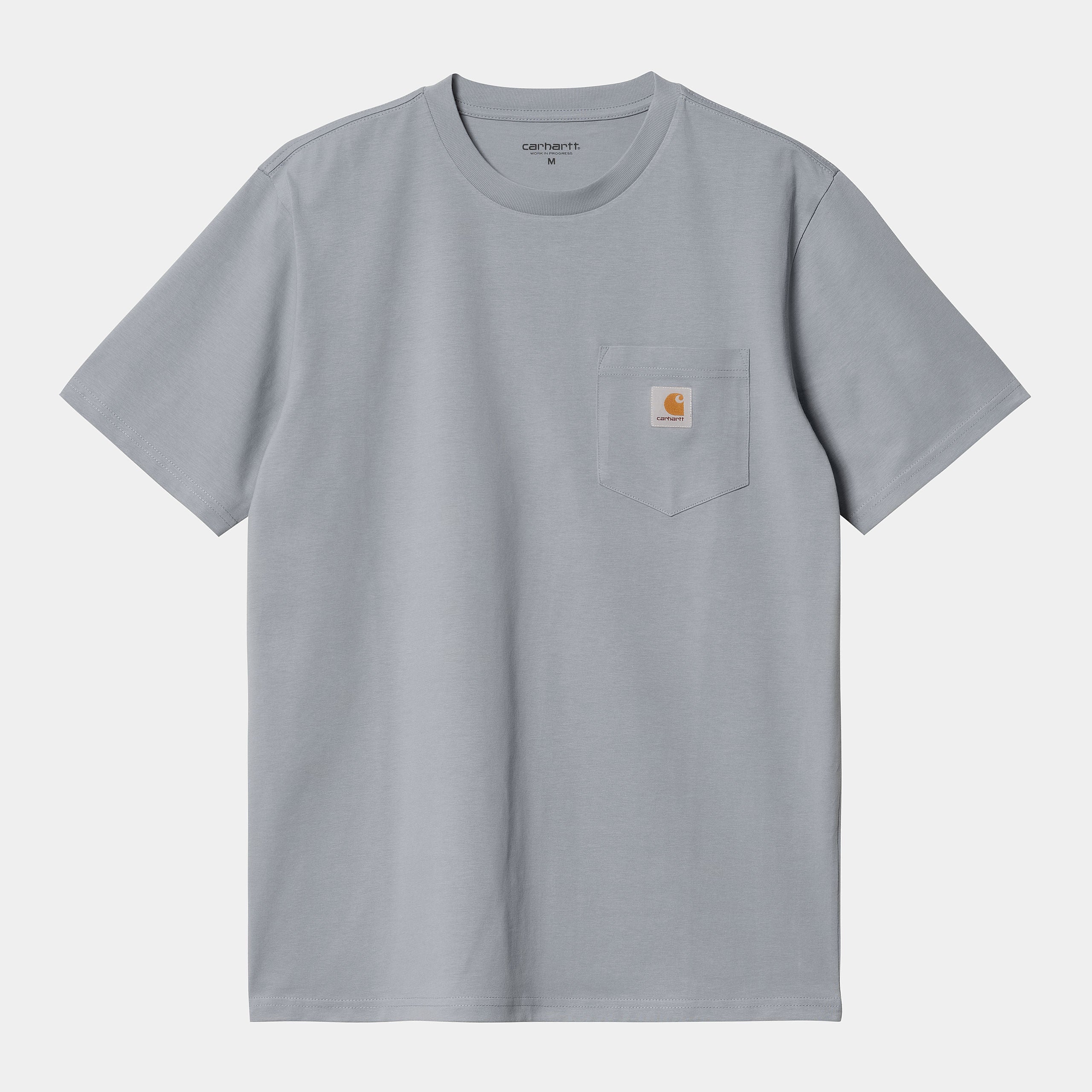 Men's Shirt Sleeve Pocket T-Shirt-Mirror-Front View