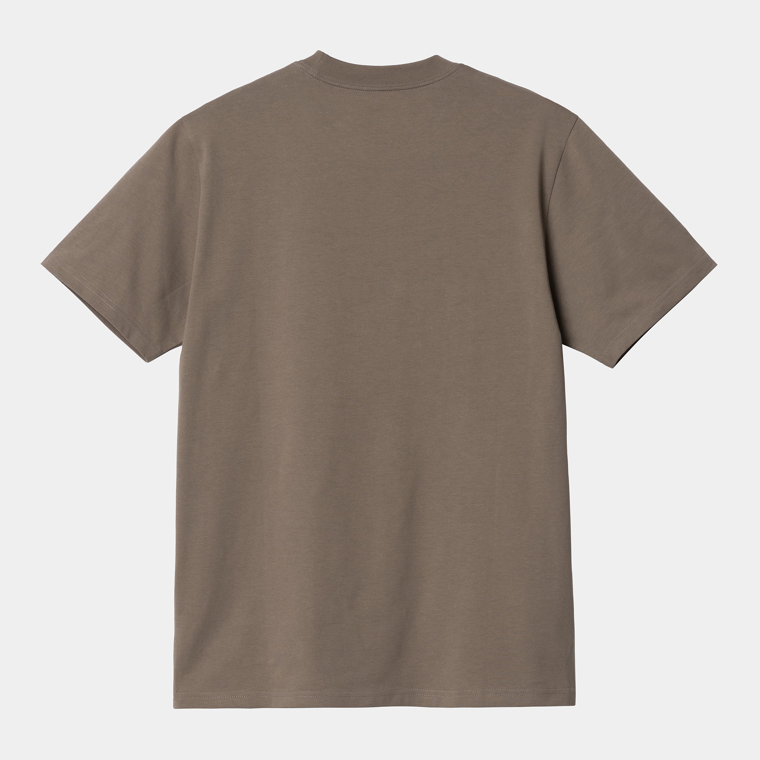 Men's Short Sleeve Script T-Shirt-Barista / Mirror-Back View