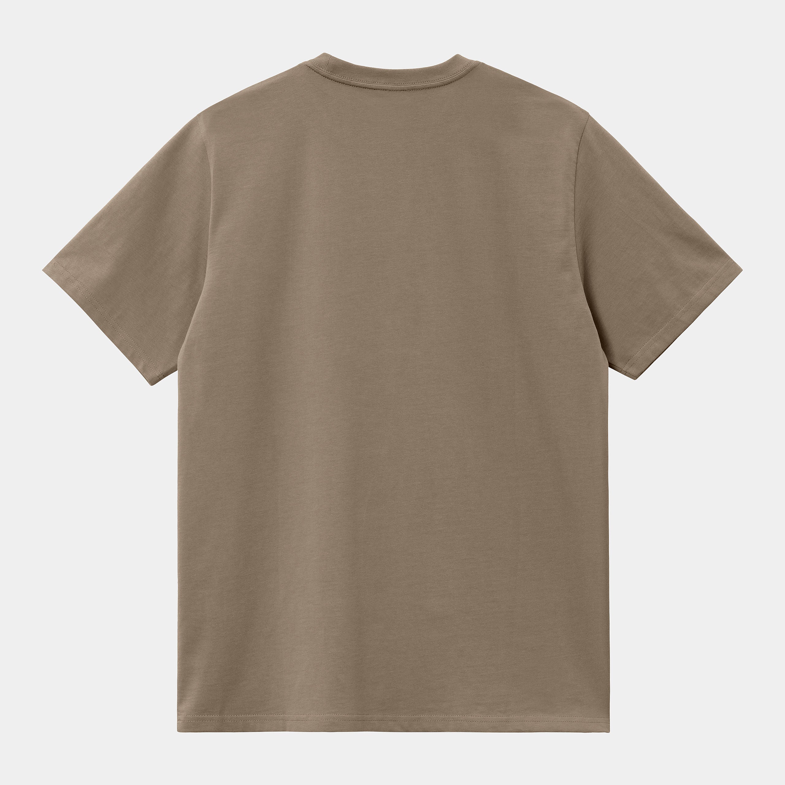 Men's Short Sleeve Script T-Shirt-Branch / Rattan-Back View