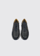 Dubarry Sarris Men's Trainer - Navy, three quarter view