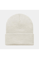 Carhartt WIP Script Beanie-Wax / Liberty Wax / Liberty model front view