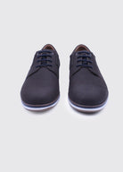 Dubarry Shell Cigar Lace Shoe CIGAR flat front view