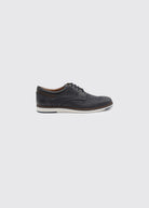 Dubarry Shell Navy Lace Shoe Navy back view