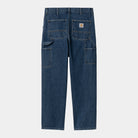 Carhartt WIP Single Knee Pant-Blue-Stone Washed Blue-Stone Washed back view