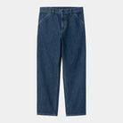 Carhartt WIP Single Knee Pant-Blue-Stone Washed Blue-Stone Washed detail view