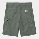 Carhartt WIP Single Knee Short-Park Park flat front view