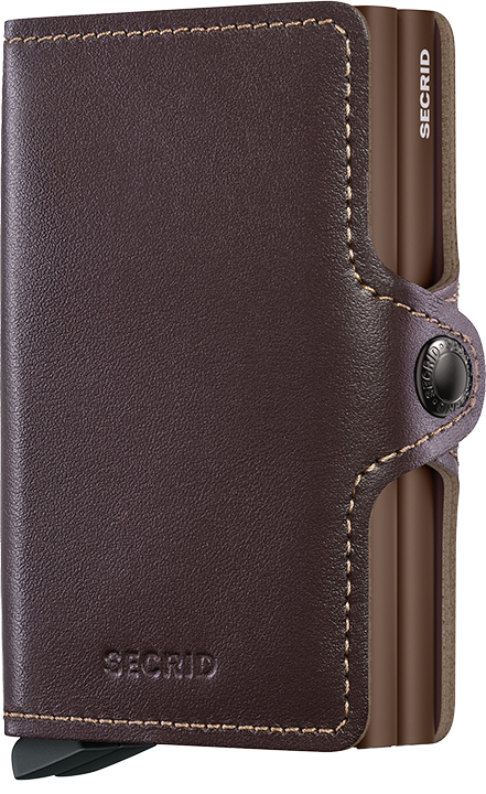 SECRID Secrid Original Chocolate Twinwallet Chocolate front view