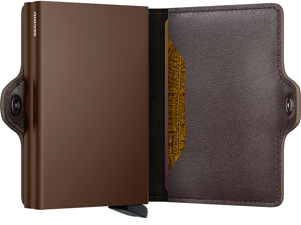 Secrid Original Chocolate Twinwallet-Inside view
