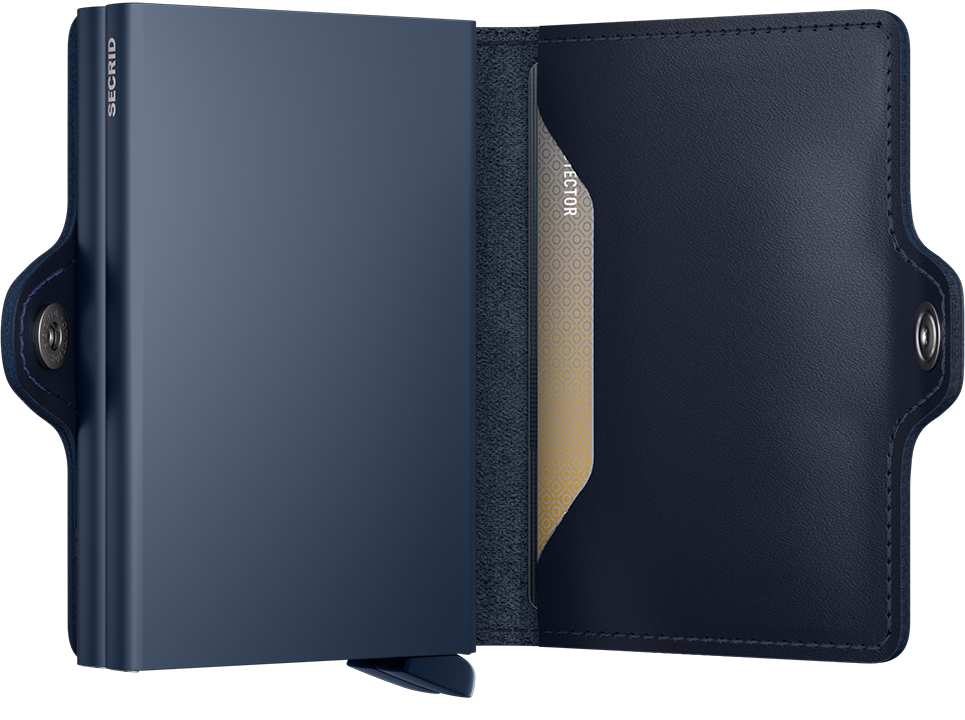 Secrid Original Navy/Navy Twinwallet-Inside view