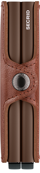 SECRID Secrid Vintage Cognac/Brown Twinwallet Cognac/Brown model front view
