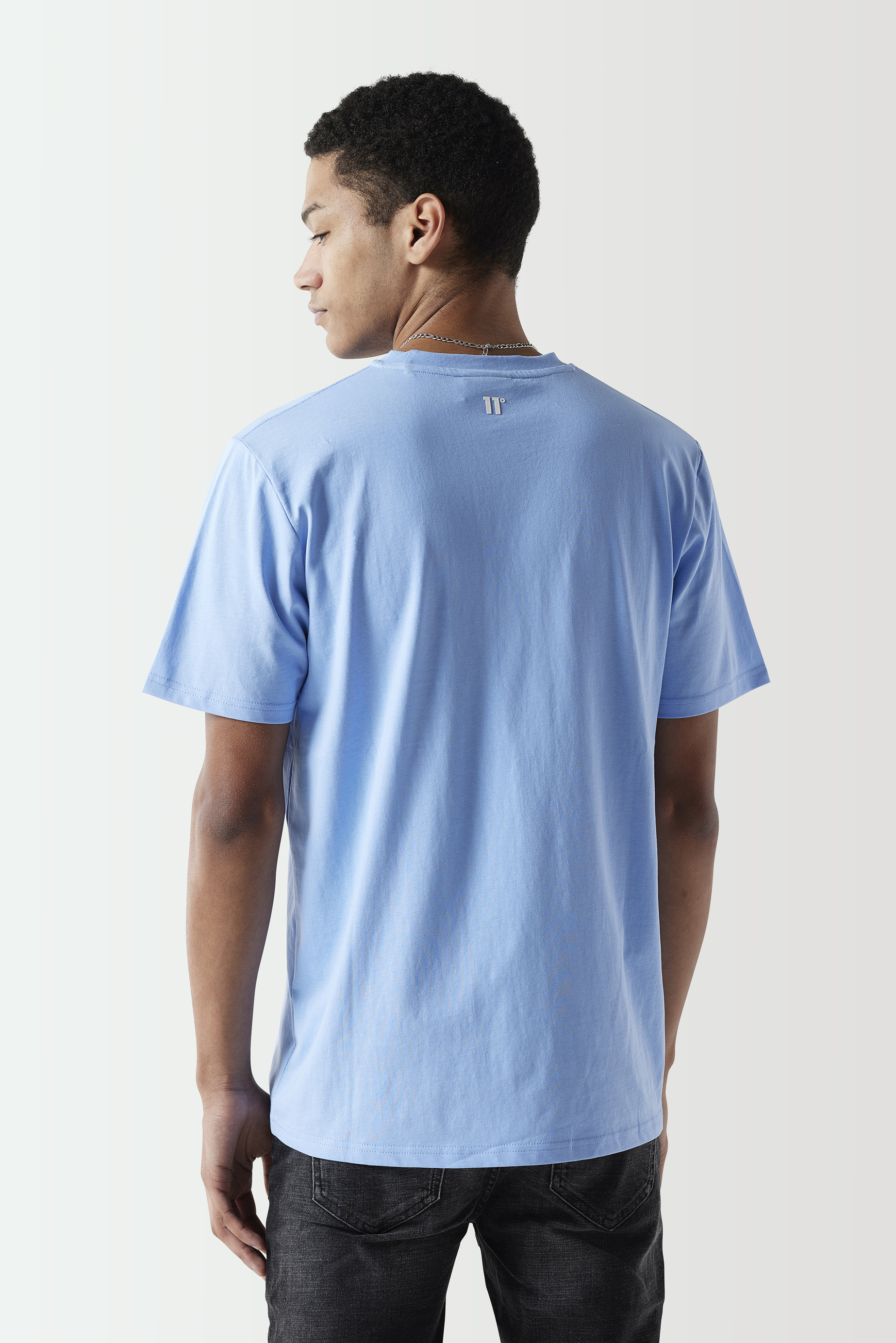 Core T-Shirt - Vista Blue-Back view