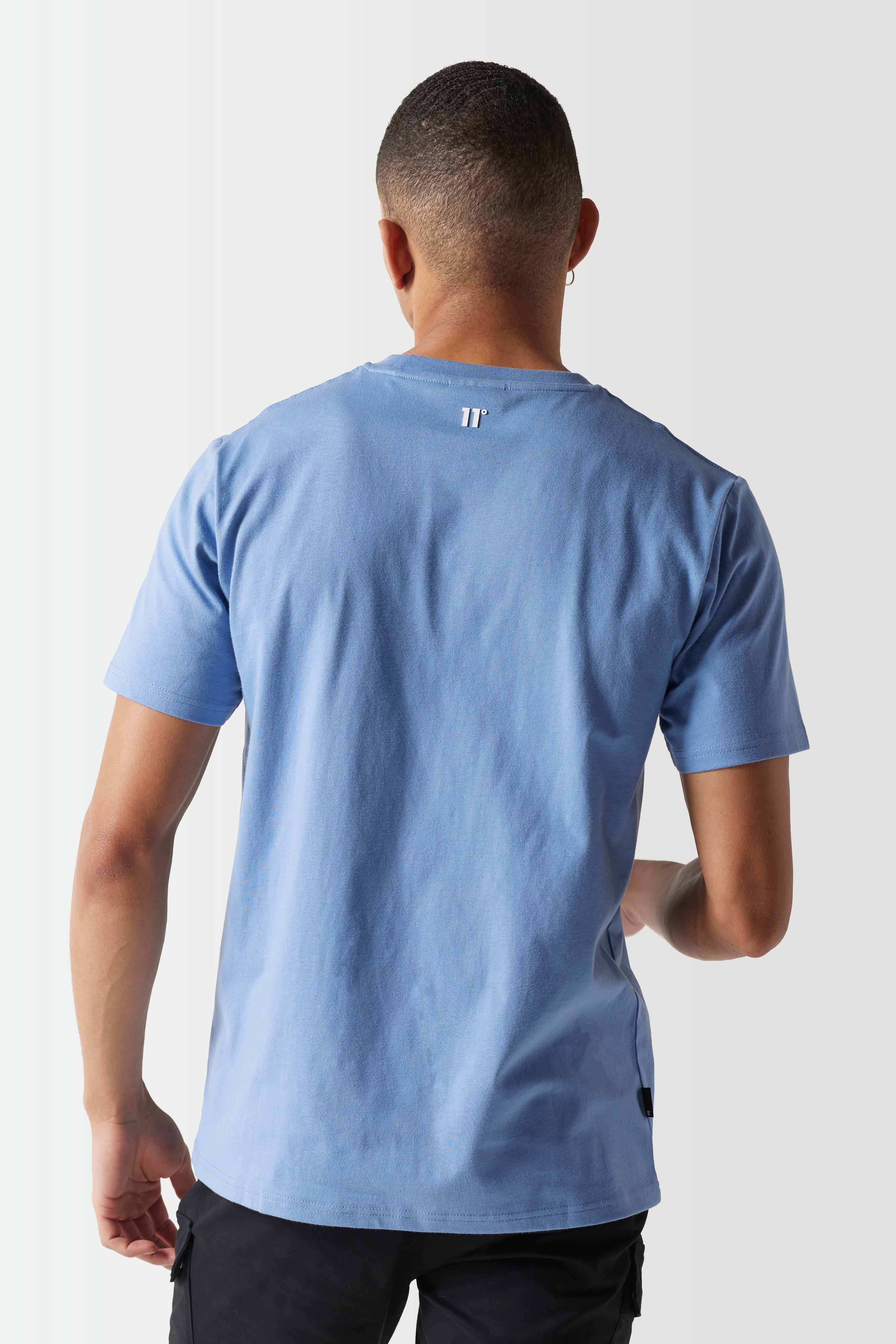 Core T-Shirt - Elemental Blue-Back view