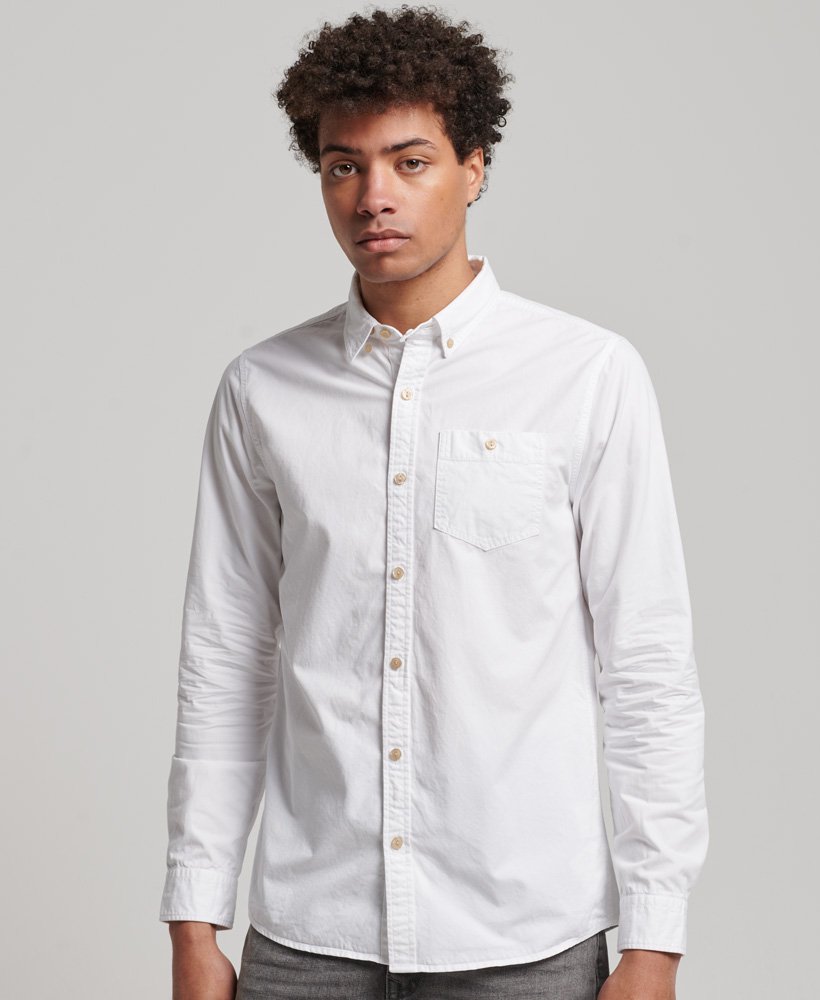 SUPERDRY Merchant Shirt-Optic optic front view
