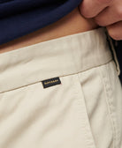 SUPERDRY Slim Tapered Stretch Chino-Pelican Beige Pelican Beige back view