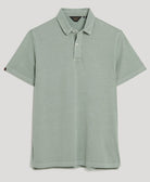 SUPERDRY Studios Jersey Polo-Desert Sage Green Desert Sage Green front view