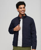SUPERDRY Classic Harrington-Eclipse Navy Eclipse Navy front view